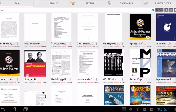 Foobnix PDF Reader screenshot 1