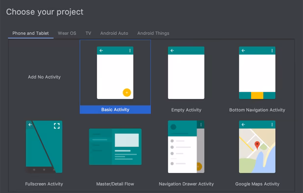 Android Studio screenshot 2