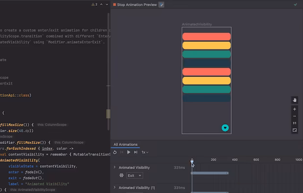 Android Studio screenshot 1