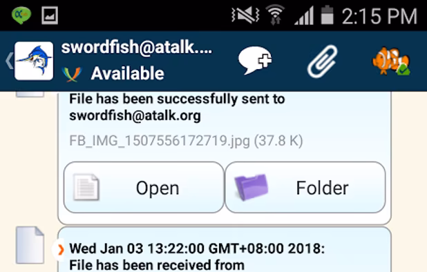aTalk screenshot 3
