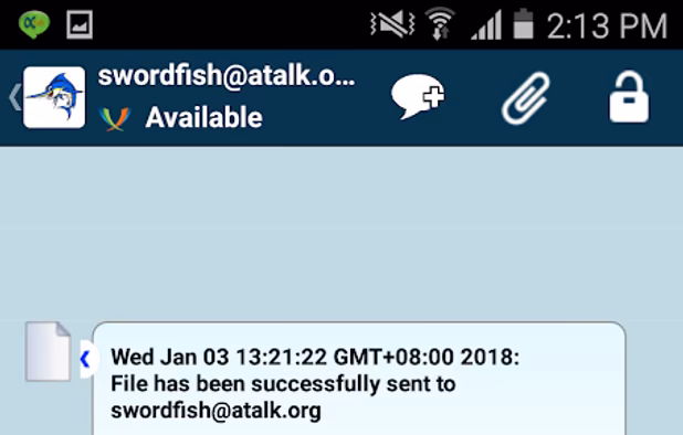 aTalk screenshot 2