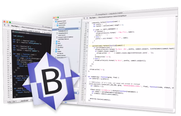 BBEdit screenshot 1