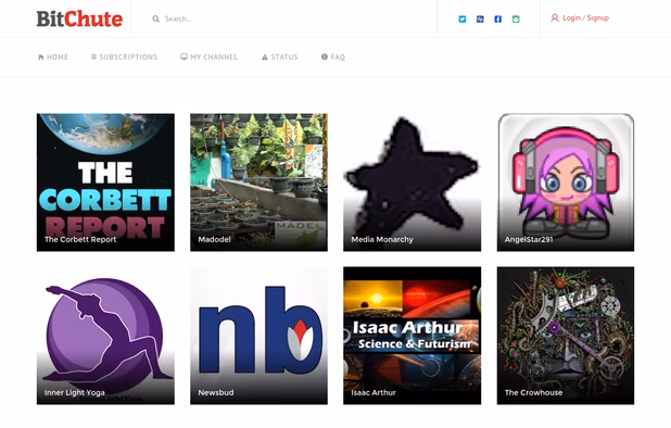 BitChute screenshot 1