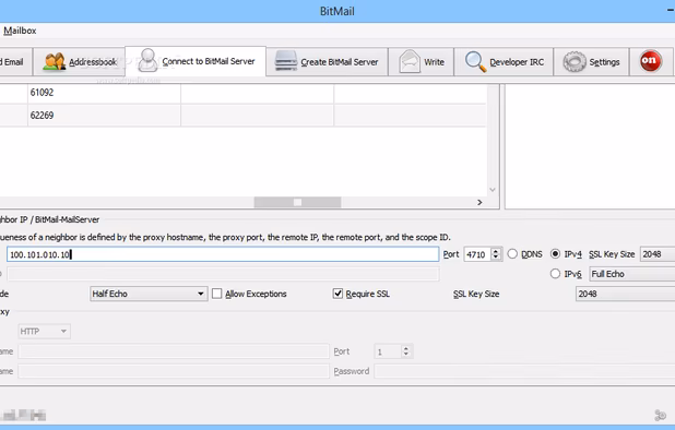 BitMail screenshot 2