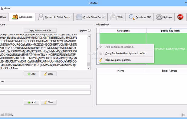 BitMail screenshot 1