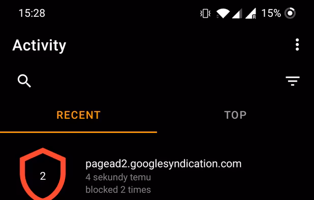 Blokada screenshot 1