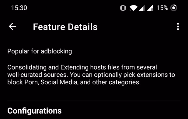 Blokada screenshot 3