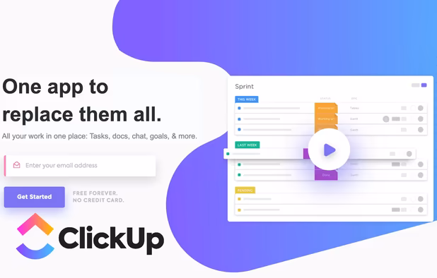 ClickUp screenshot 1