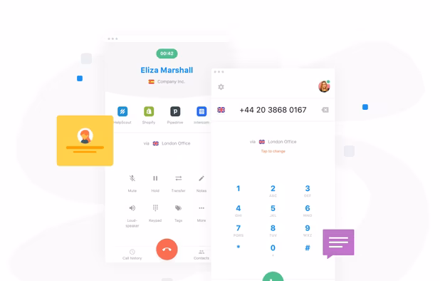 CloudTalk takes the chaos out of your phone support process.