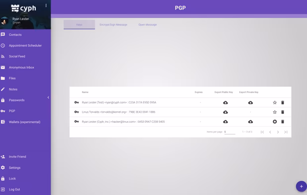 Cyph screenshot 2