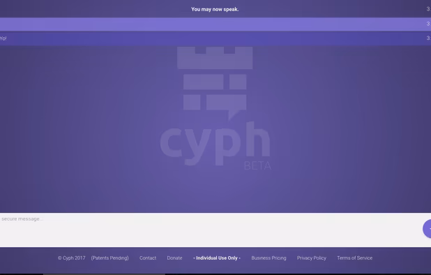 Cyph screenshot 1