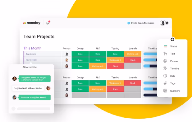 monday.com screenshot 1