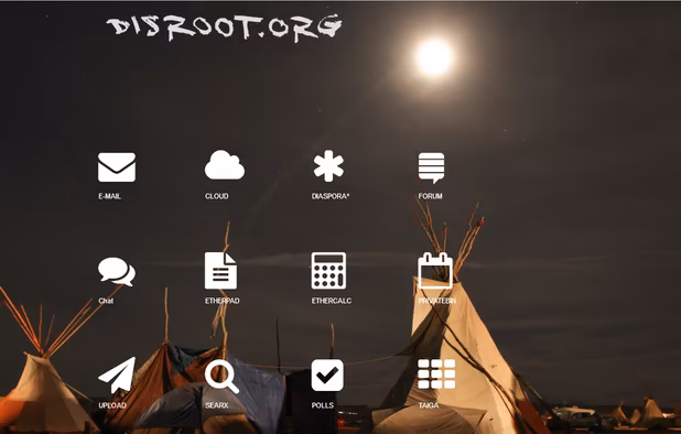 Disroot screenshot 1