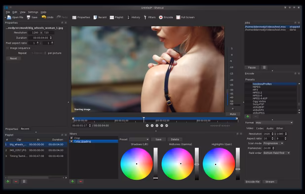 Shotcut screenshot 3