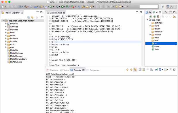 eclipse on macOS