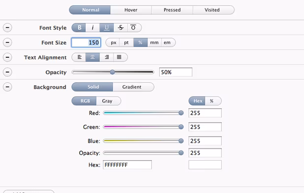 Xojo screenshot 1