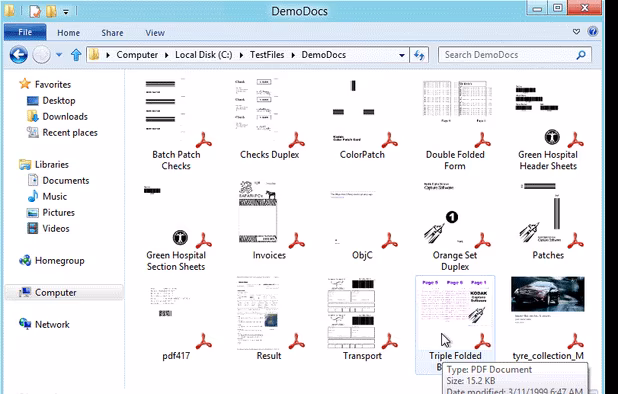 PDF Previewer for Windows 8 screenshot 1