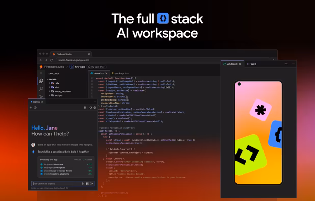 Firebase Studio screenshot 1