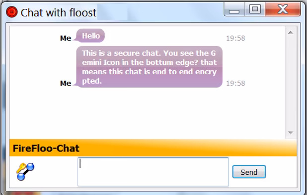 FireFloo Communicator screenshot 2