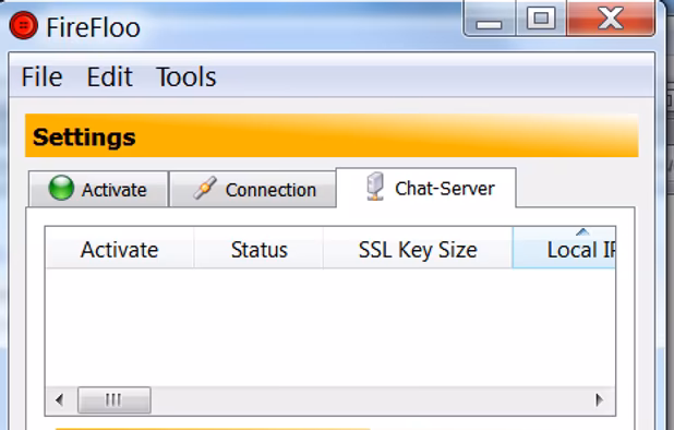 FireFloo Communicator screenshot 1