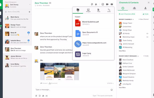 Flock screenshot 1