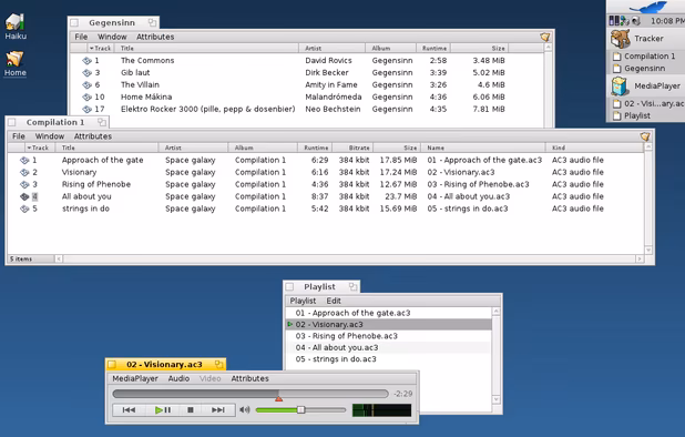 Haiku screenshot 1