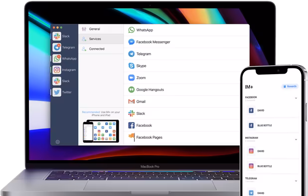 IM+ screenshot 1
