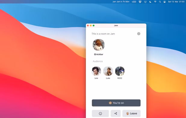 Jam screenshot 1
