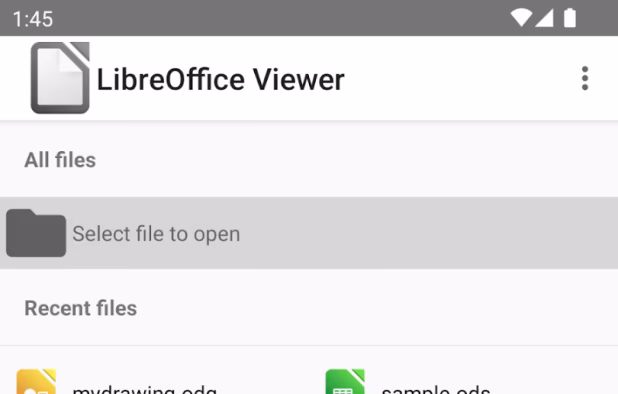 LibreOffice screenshot 1