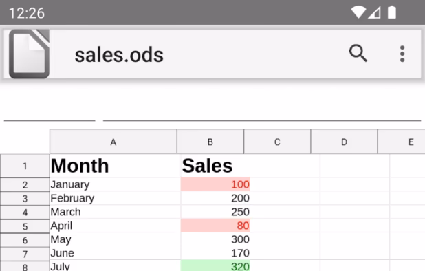 LibreOffice screenshot 2