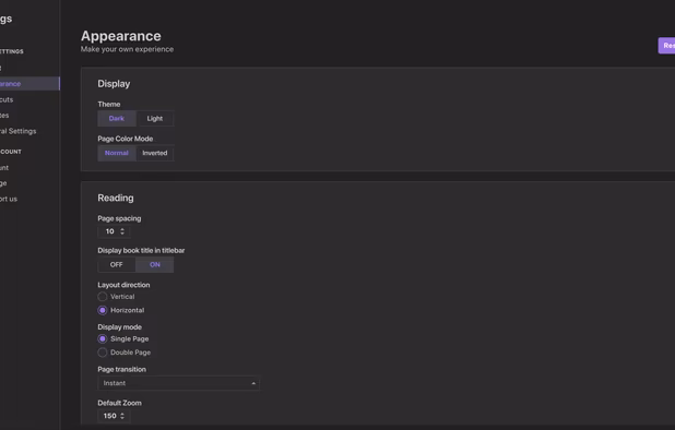 Librum screenshot 2