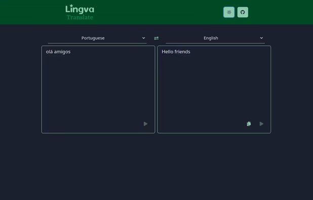 Lingva Translate screenshot 1