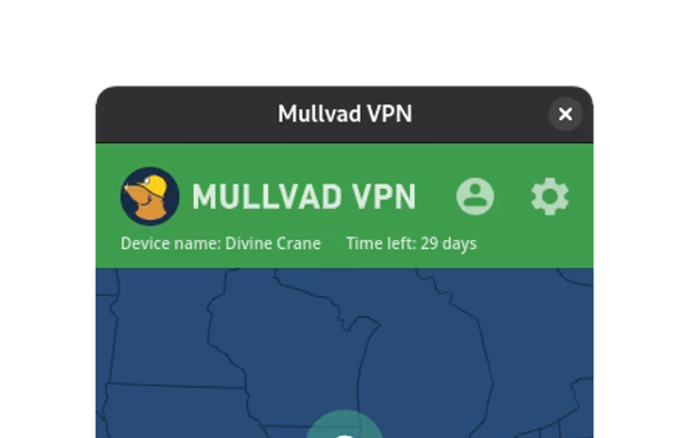 Mullvad VPN screenshot 3