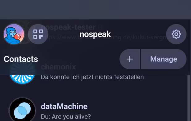 nospeak screenshot 1