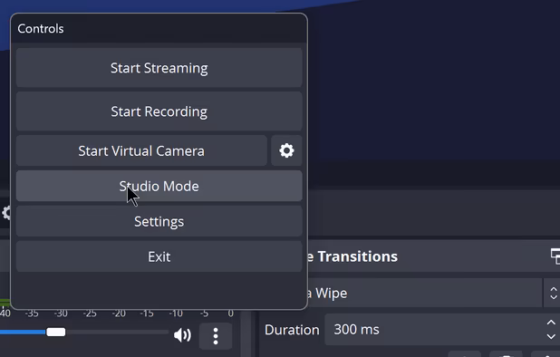 OBS Studio screenshot 1