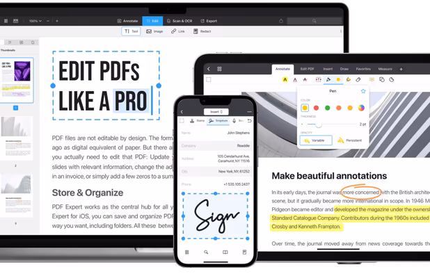 PDF Expert screenshot 1