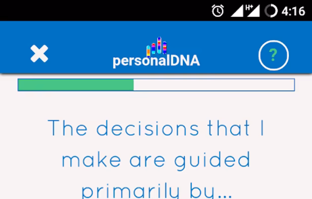 personalDNA screenshot 1