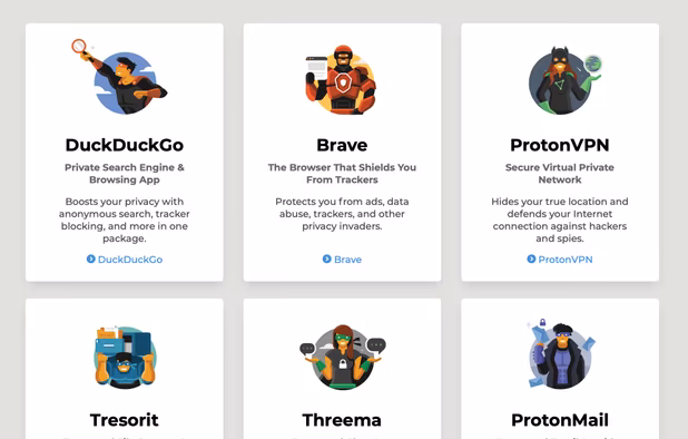 Privacy Heroes screenshot 1
