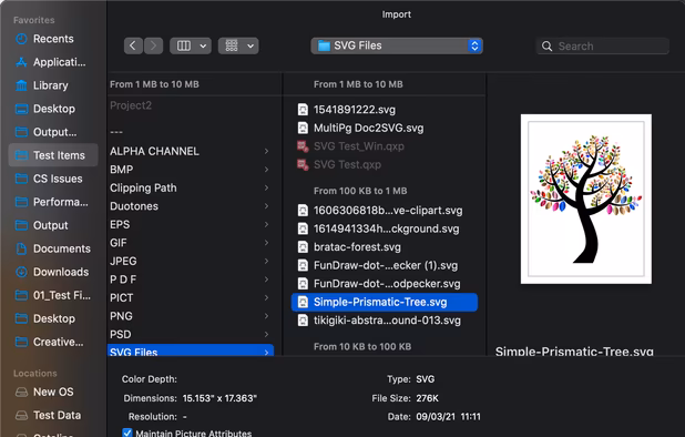 QuarkXPress screenshot 1