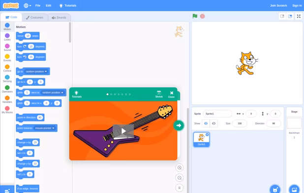 Scratch screenshot 1