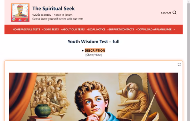 The Spiritual Seek screenshot 1