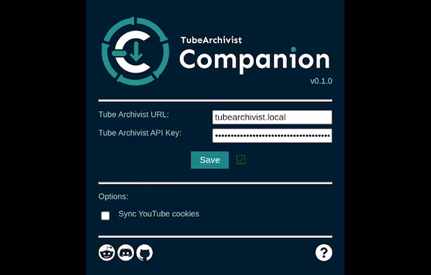 Tube Archivist screenshot 1