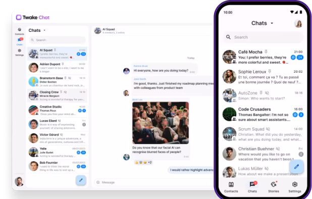 Twake Chat screenshot 1
