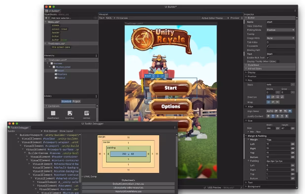 Unity screenshot 1