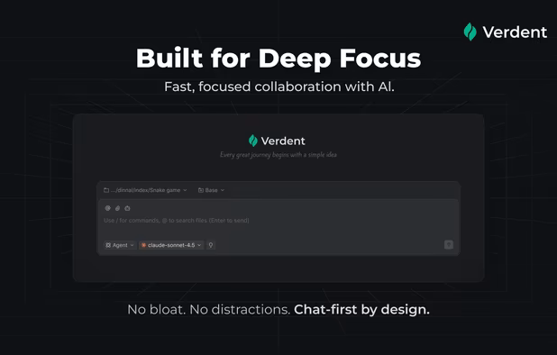 Verdent screenshot 1