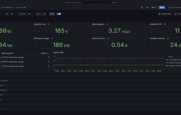 VictoriaLogs screenshot 1
