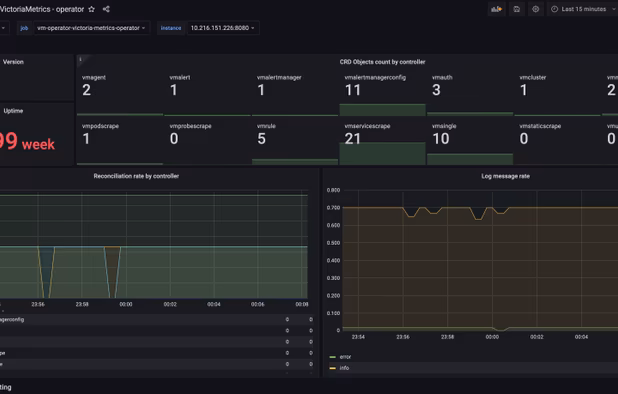 VictoriaLogs screenshot 1