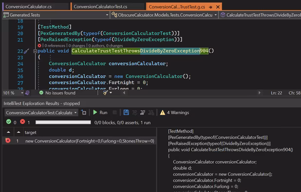 Microsoft Visual Studio screenshot 3