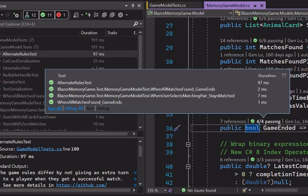 Microsoft Visual Studio screenshot 2