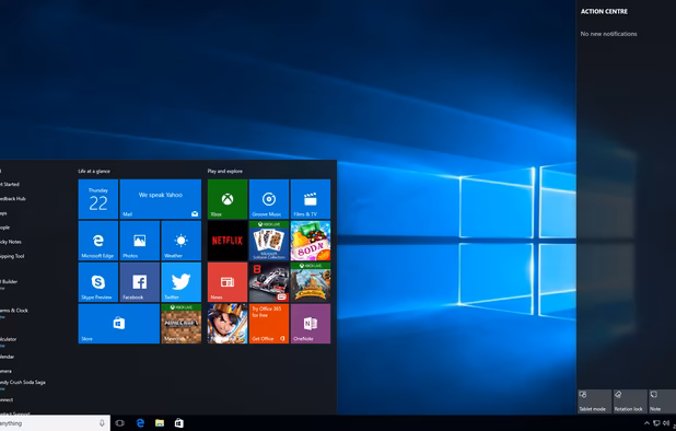 Windows 10 screenshot 1